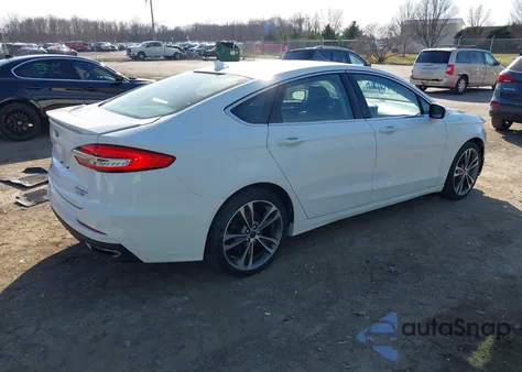 2019 Ford Fusion Titanium from USA, damaged, VIN 3FA6P0D92KR106134